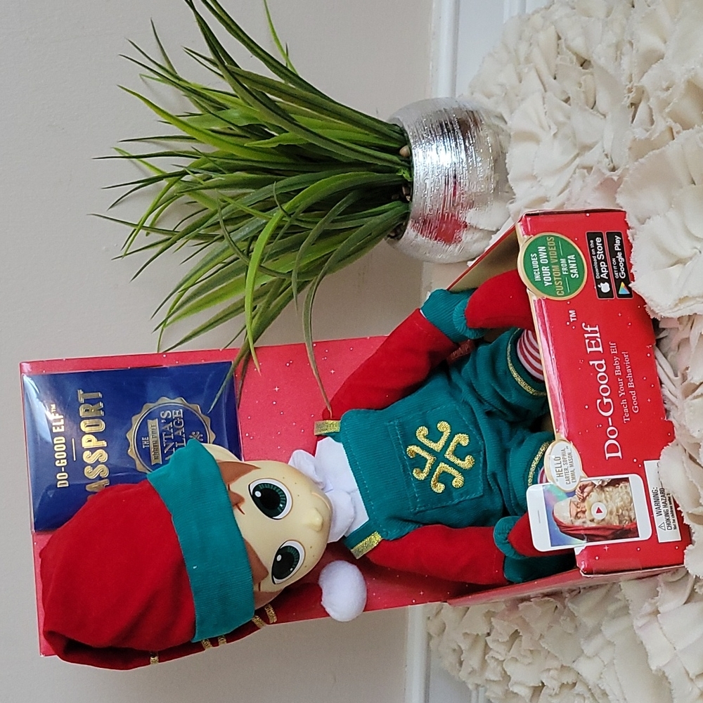 Do-Good Elf with Personal Messages From Santa
